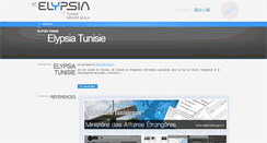Desktop Screenshot of elypsia.com.tn